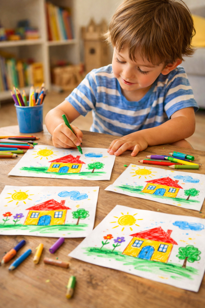 Pourquoi les enfants adorent refaire encore et encore la même activité