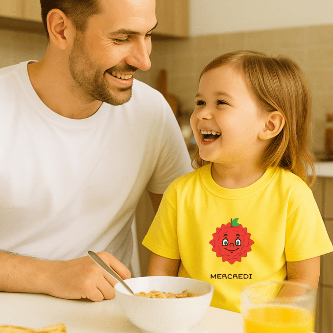 La semaine des fruits - Lot de 7 t-shirts