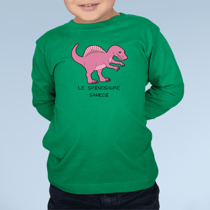 La semaine des dinosaures - lot de 7 t-shirts