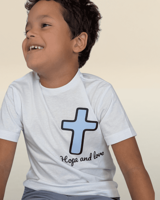 T-shirt doux enfant – Capsule Petit Messager (4 messages au choix)