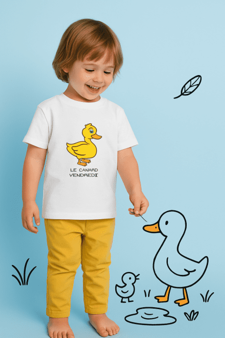 La semaine des animaux - lot de 7 t-shirts