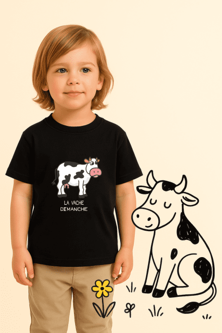 La semaine des animaux - lot de 7 t-shirts