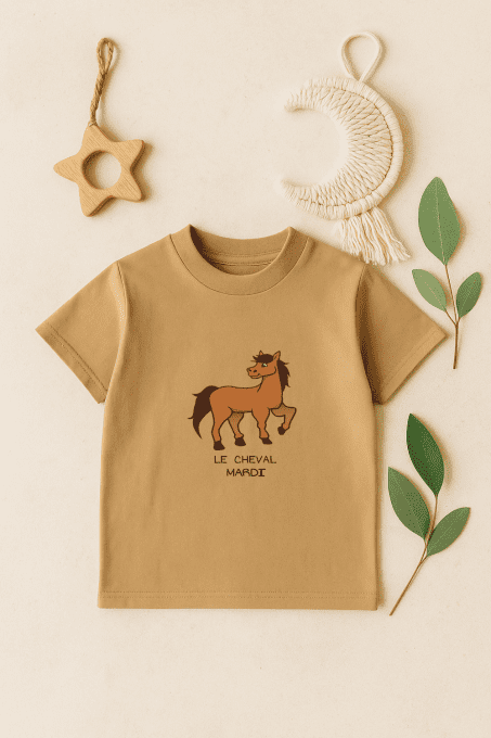 La semaine des animaux - lot de 7 t-shirts