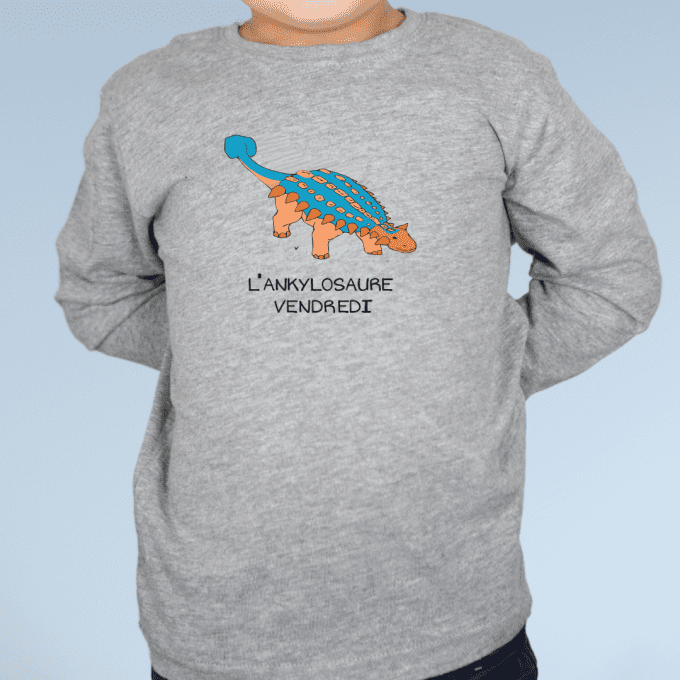 Semaine des dinosaures - lot de 7 t-shirts