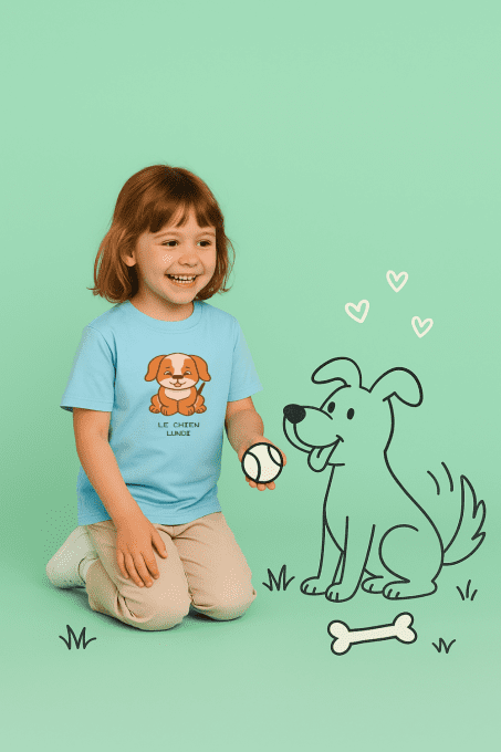 La semaine des animaux - lot de 7 t-shirts