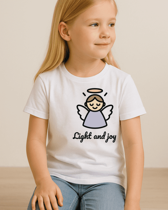 T-shirt doux enfant – Capsule Petit Messager (4 messages au choix)