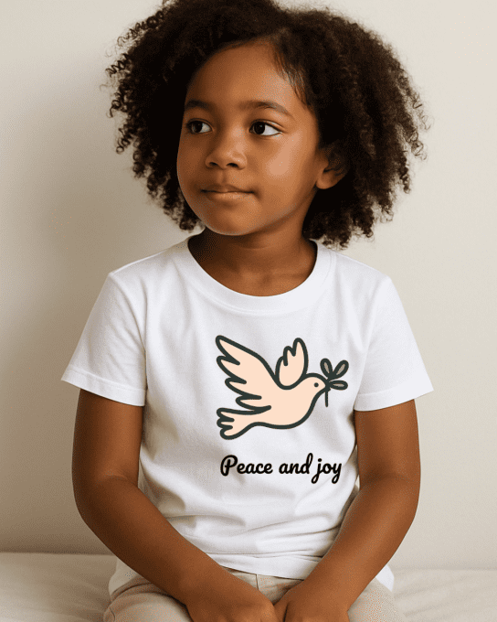 T-shirt doux enfant – Capsule Petit Messager (4 messages au choix)