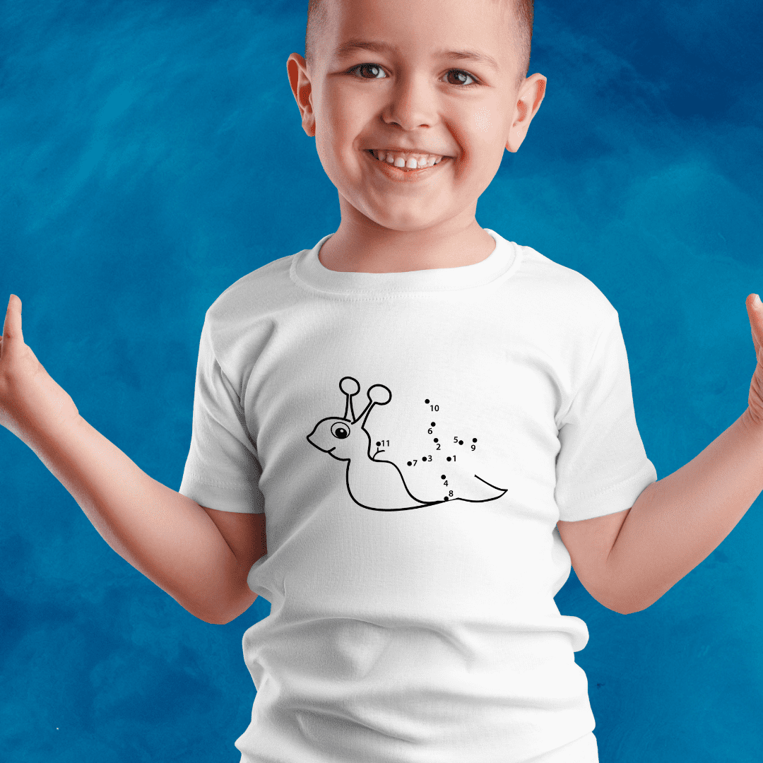 T-shirt - Escargot - Relis les points 