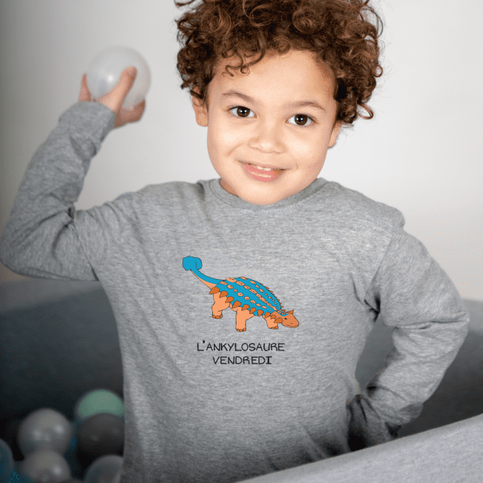 La semaine des dinosaures - lot de 7 t-shirts
